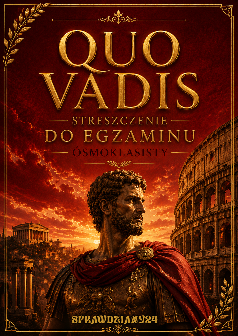 QUO VADIS STRESZCZENIE DO EGZAMINU ÓSMOKLASISTY EBOOK 2027