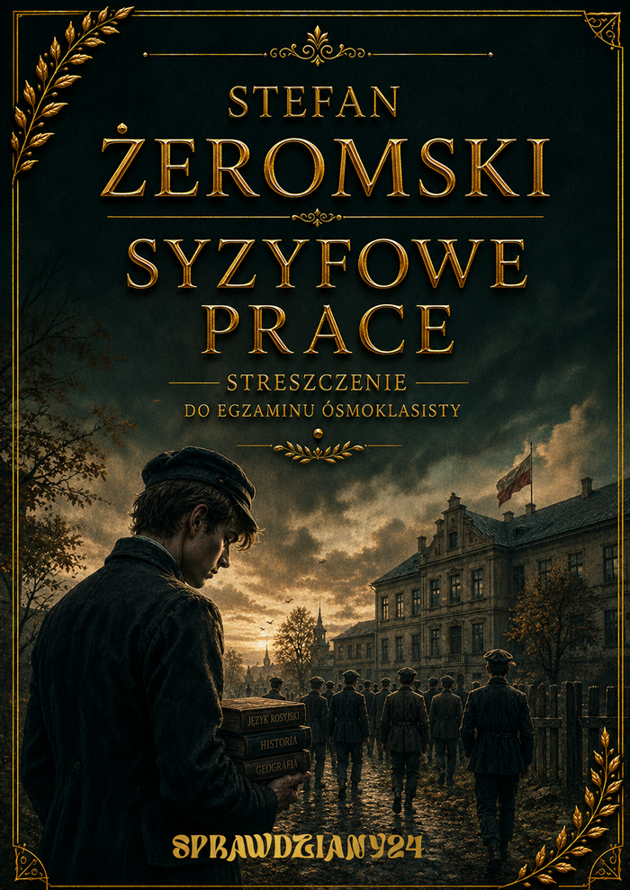 SYZYFOWE PRACE – STRESZCZENIE SZCZEGÓŁOWE DO EGZAMINU ÓSMOKLASISTY 2027 EBOOK
