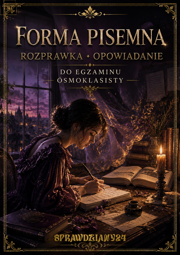 FORMY PISEMNE DO EGZAMINU ÓSMOKLASISTY 2027 ROZPRAWKA • PRZEMÓWIENIE • OPOWIADANIE EBOOK
