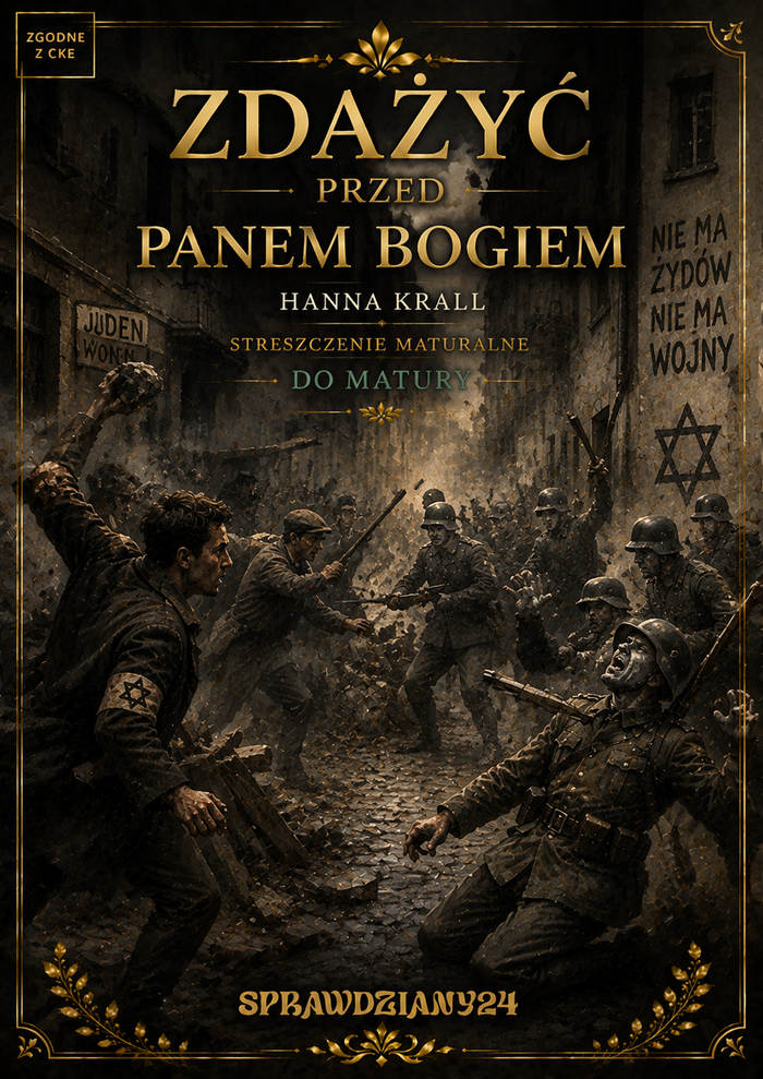 ZDĄŻYĆ PRZED PANEM BOGIEM – OPRACOWANIE MATURALNE DO MATURY Z JĘZYKA POLSKIEGO 2027 EBOOK