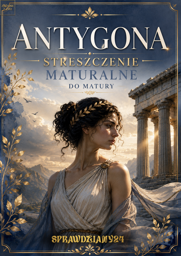 ANTYGONA STRESZCZENIE MATURALNE DO MATURY Z JĘZYKA POLSKIEGO EBOOK 2027