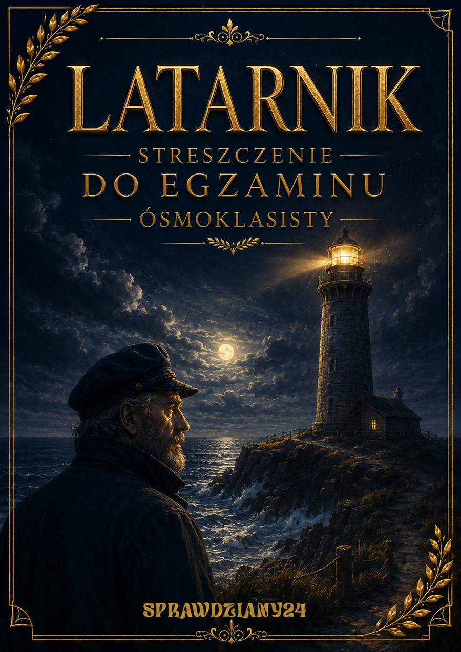 LATARNIK – STRESZCZENIE SZCZEGÓŁOWE DO EGZAMINU ÓSMOKLASISTY 2027 EBOOK