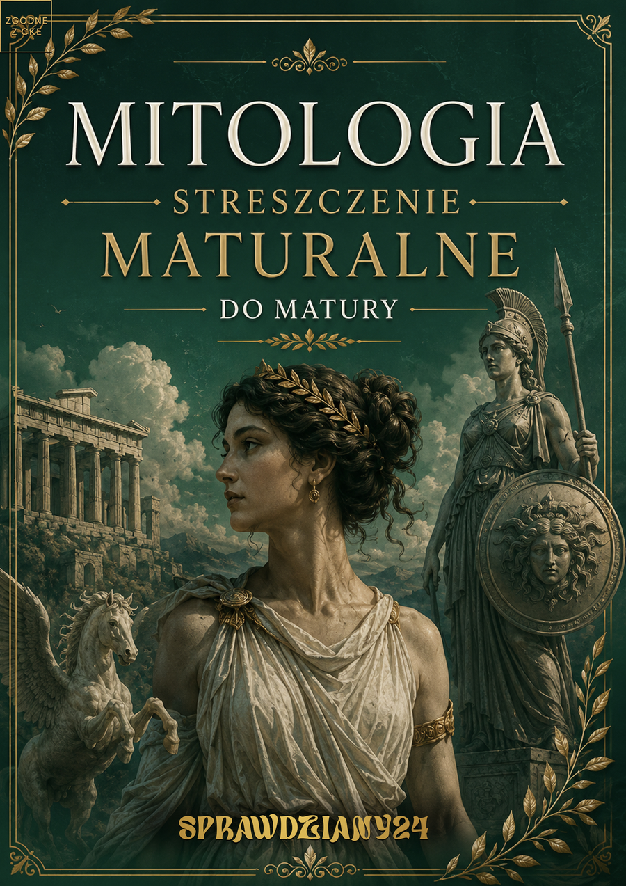MITOLOGIA – STRESZCZENIE MATURALNE 2027 EBOOK DO MATURY Z JĘZYKA POLSKIEGO 2027