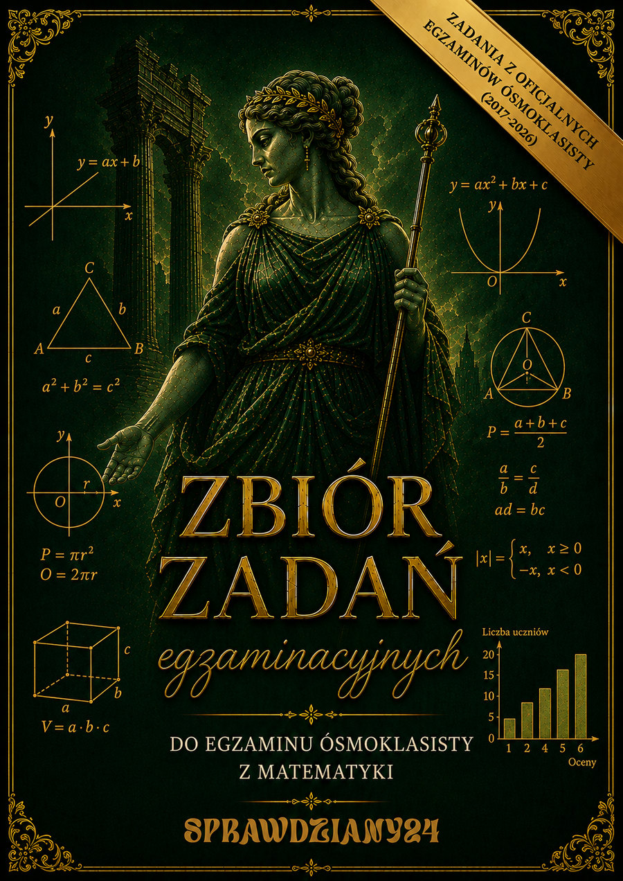 Zbiór zadań egzaminacyjnych z matematyki do egzaminu ósmoklasisty EBOOK E8 2027