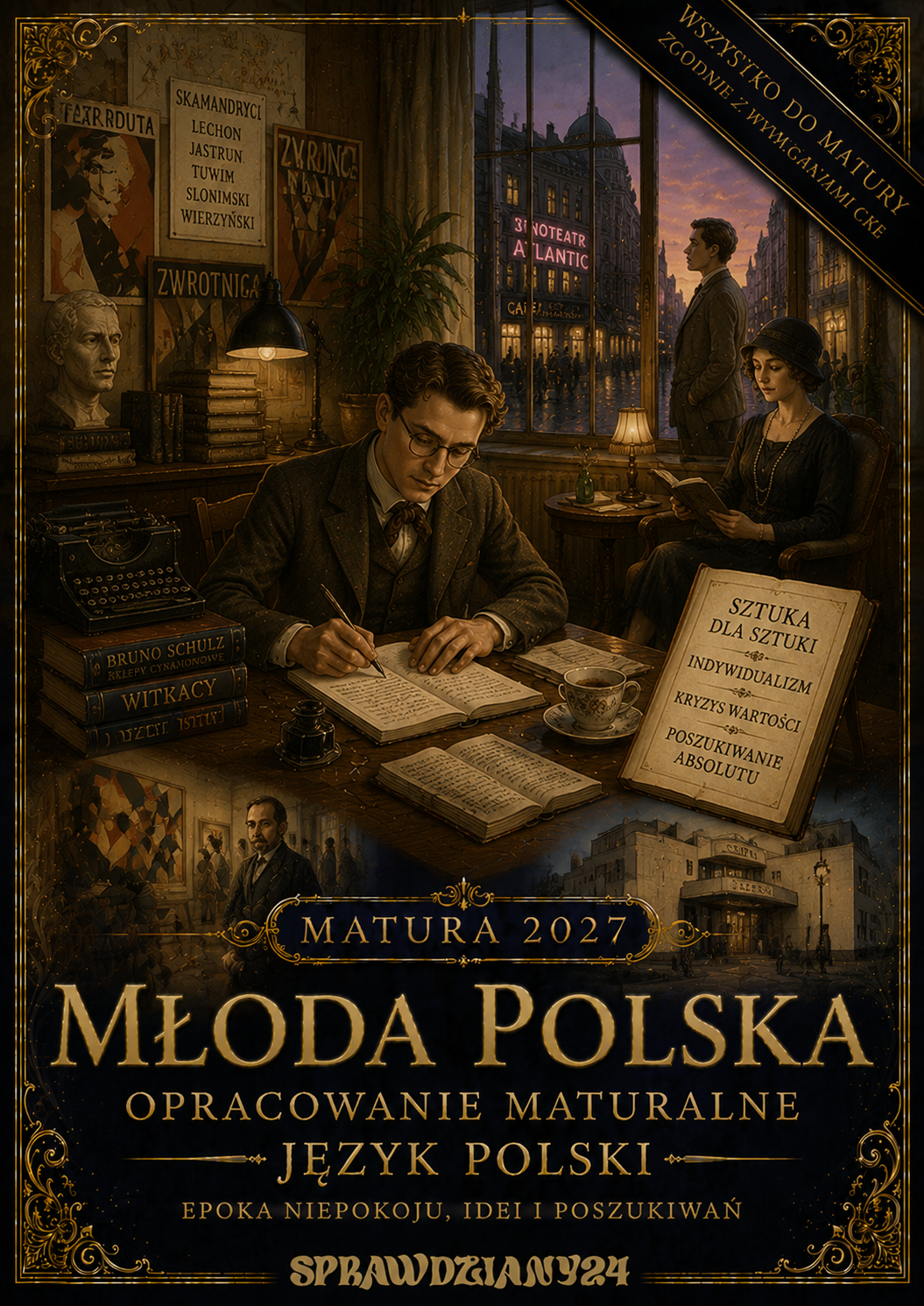 MŁODA POLSKA – OPRACOWANIE MATURALNE DO MATURY Z JĘZYKA POLSKIEGO 2027 EBOOK