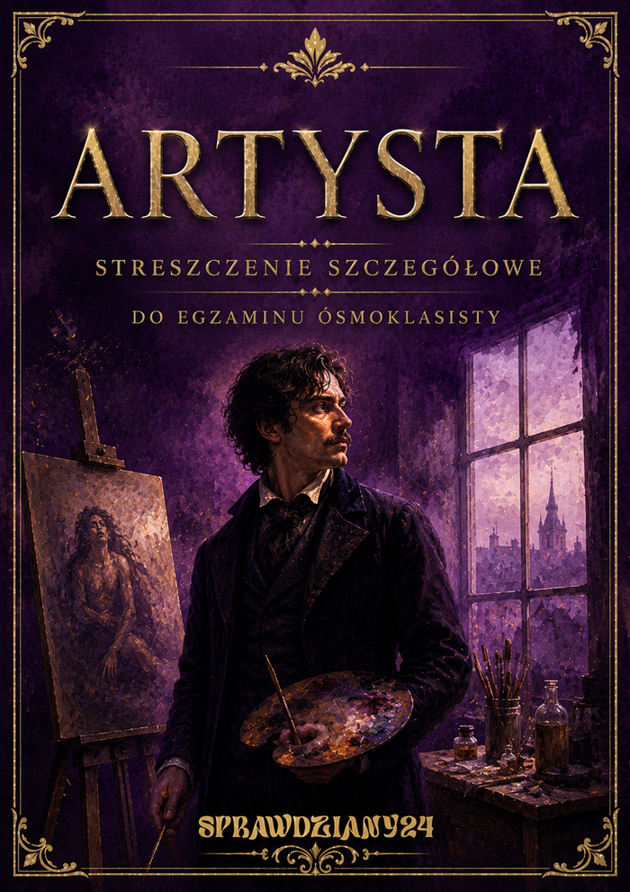 ARTYSTA – STRESZCZENIE SZCZEGÓŁOWE DO EGZAMINU ÓSMOKLASISTY 2027 EBOOK