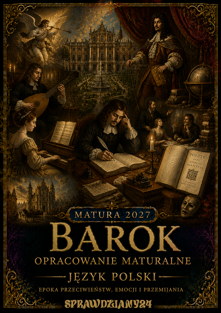 BAROK – OPRACOWANIE MATURALNE DO MATURY Z JĘZYKA POLSKIEGO 2027 EBOOK