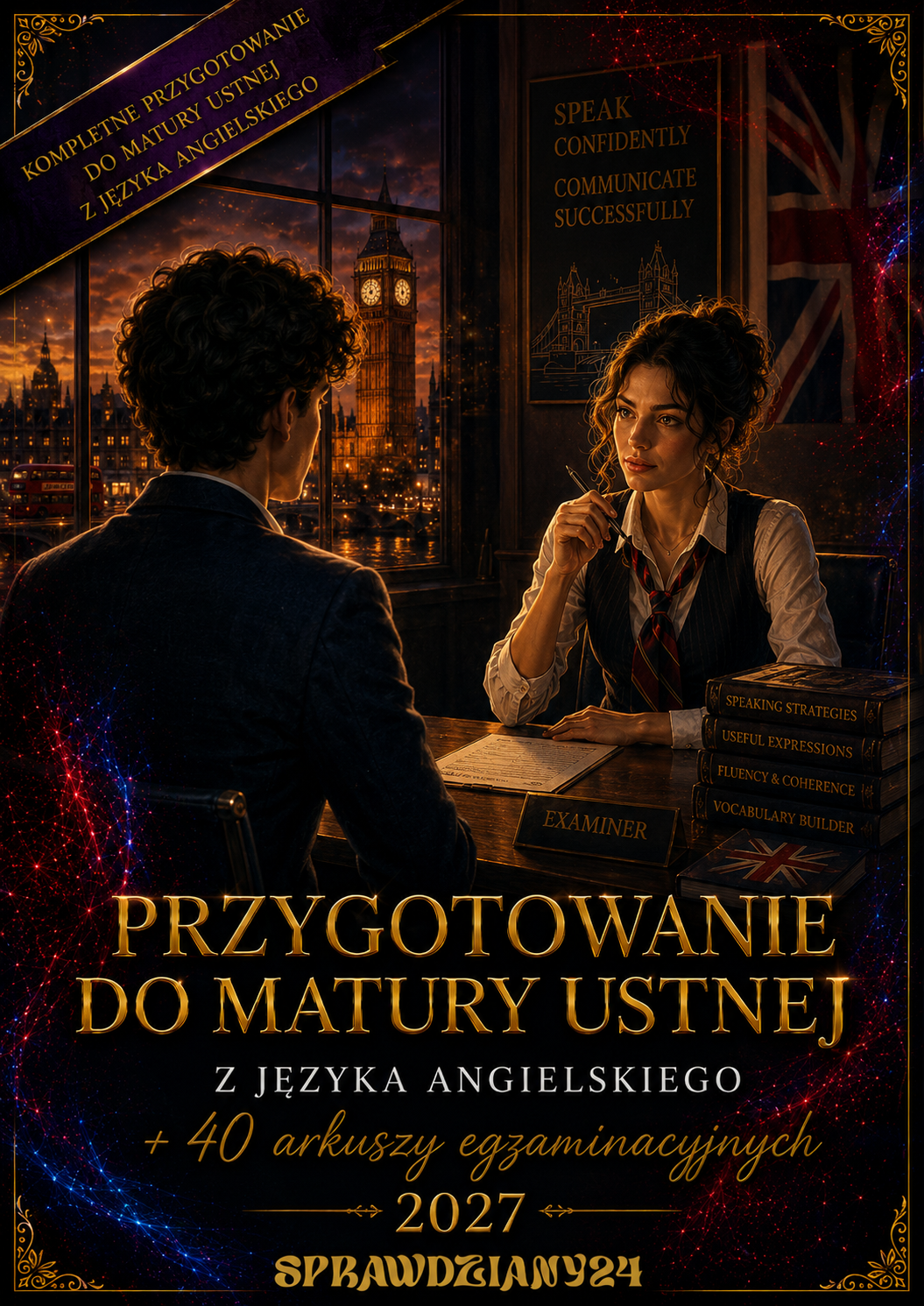MATURA USTNA Z JĘZYKA ANGIELSKIEGO 2027 + 40 ARKUSZY EGZAMINACYJNYCH EBOOK