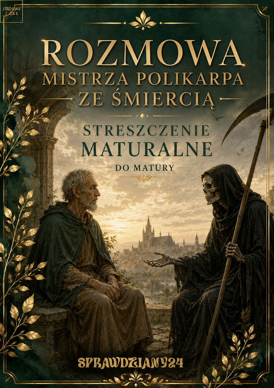 ROZMOWA MISTRZA POLIKARPA ZE ŚMIERCIĄ – OPRACOWANIE MATURALNE DO MATURY Z JĘZYKA POLSKIEGO 2027 EBOOK