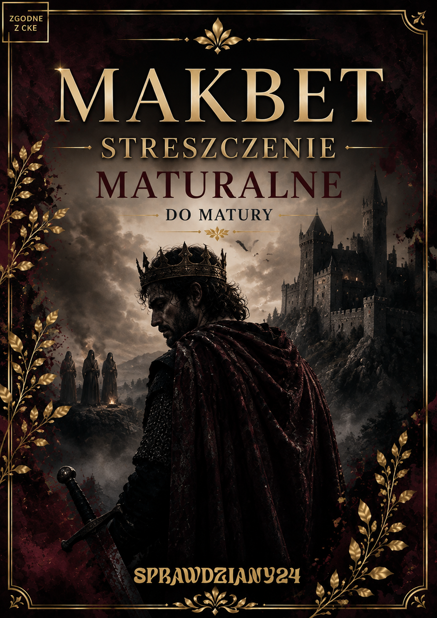 MAKBET – OPRACOWANIE MATURALNE DO MATURY Z JĘZYKA POLSKIEGO 2027 EBOOK