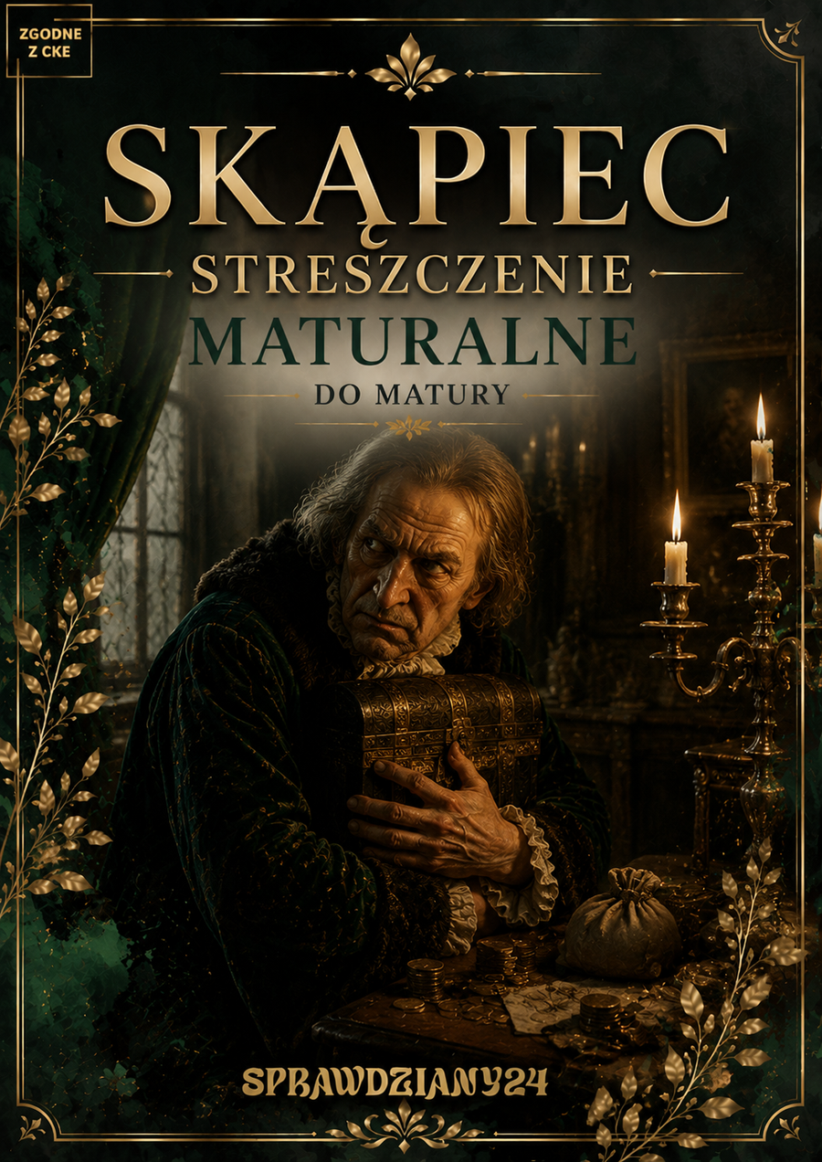 SKĄPIEC – OPRACOWANIE MATURALNE DO MATURY Z JĘZYKA POLSKIEGO 2027 EBOOK