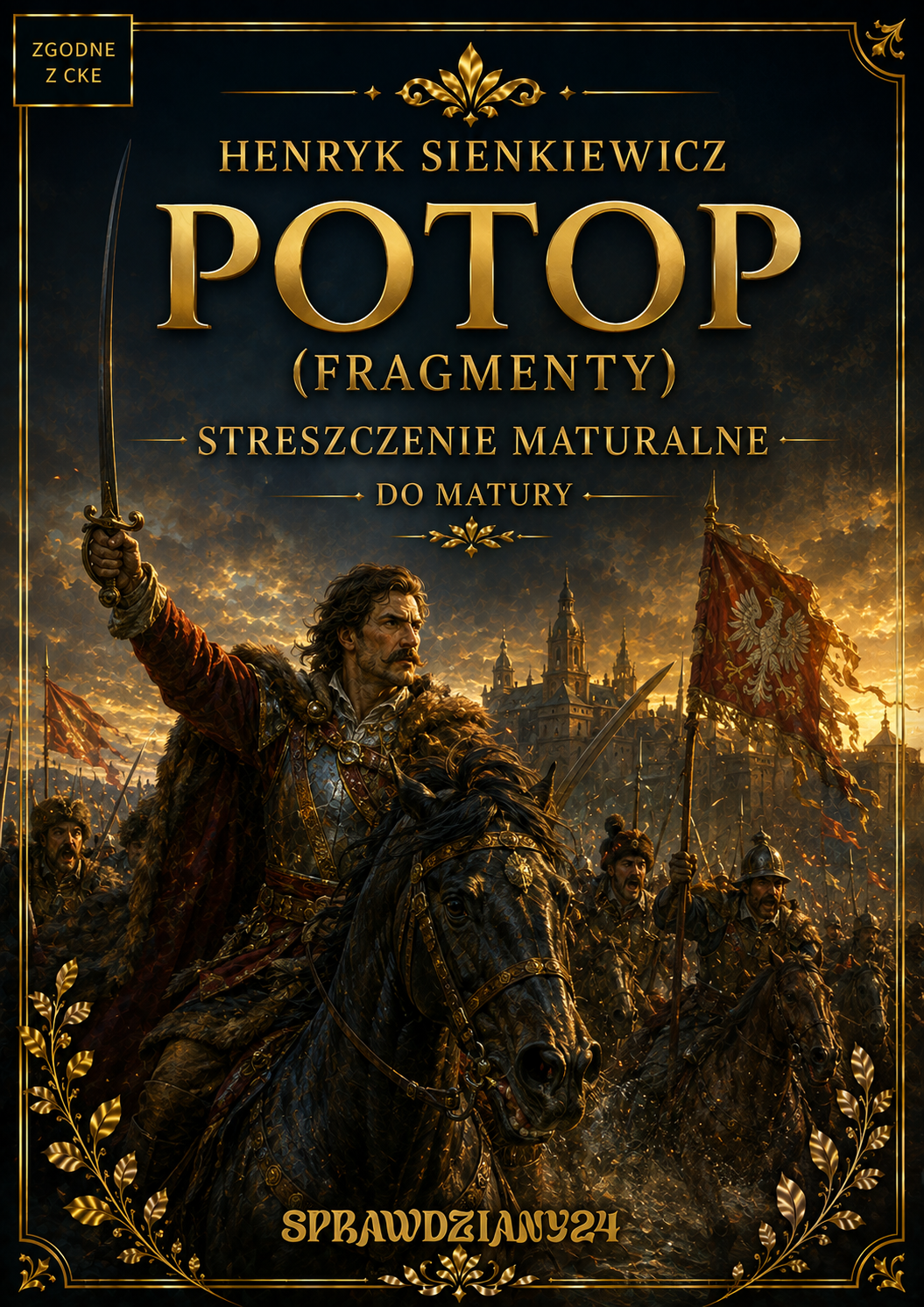 POTOP (FRAGMENTY) – OPRACOWANIE MATURALNE DO MATURY Z JĘZYKA POLSKIEGO 2027 EBOOK