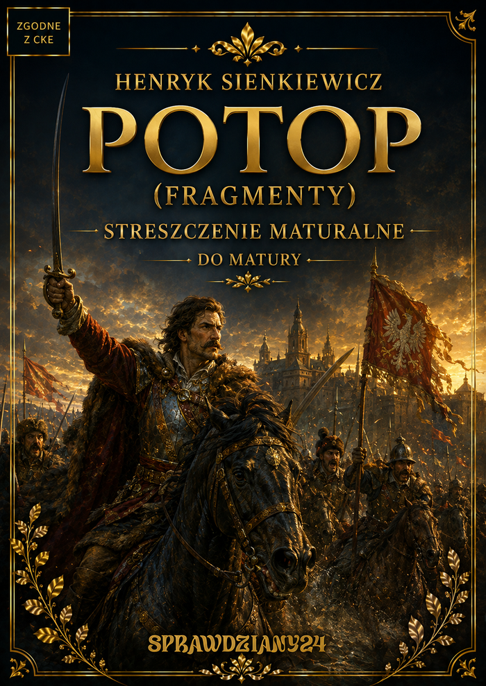 POTOP (FRAGMENTY) – OPRACOWANIE MATURALNE DO MATURY Z JĘZYKA POLSKIEGO 2027 EBOOK