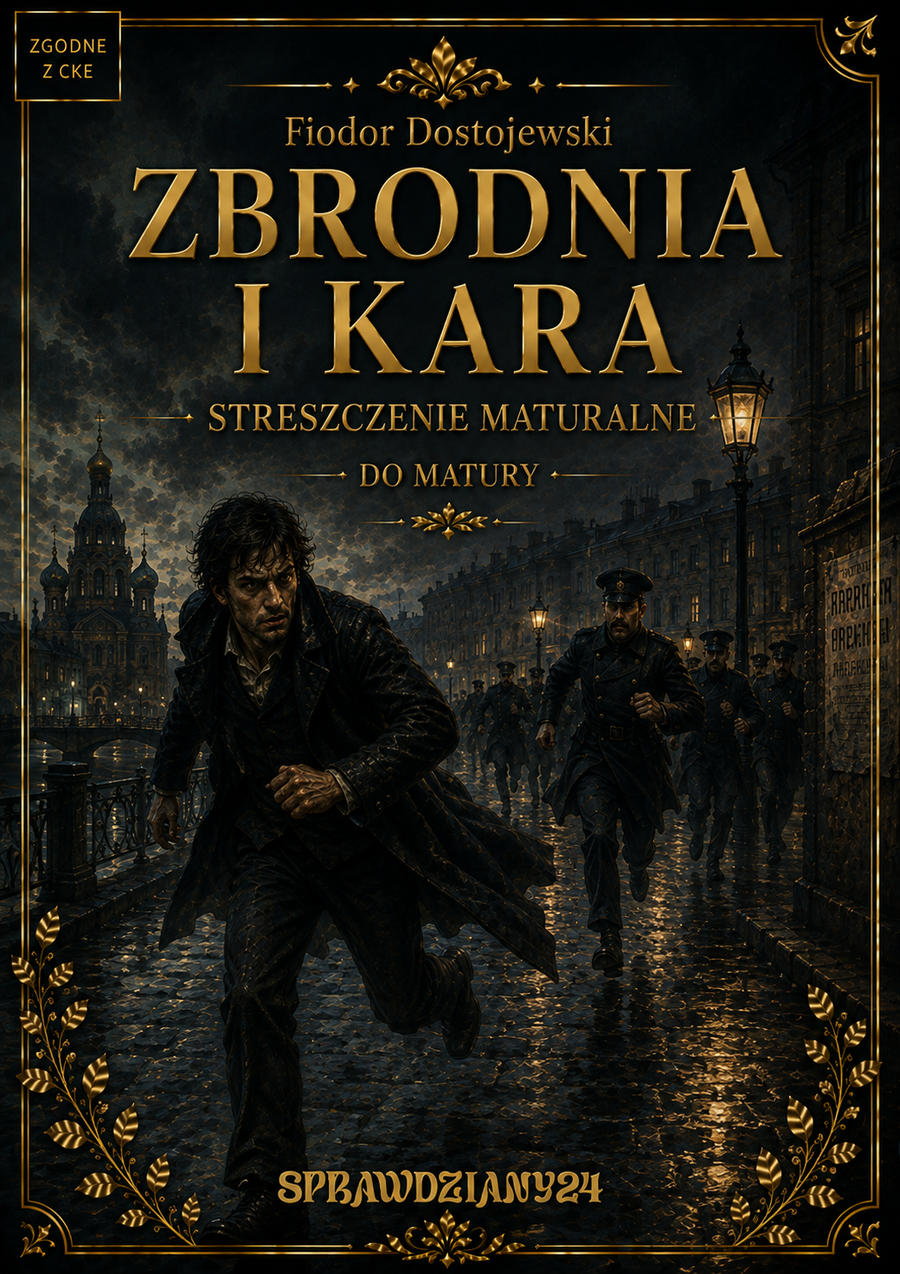 ZBRODNIA I KARA – OPRACOWANIE MATURALNE DO MATURY Z JĘZYKA POLSKIEGO 2027 EBOOK