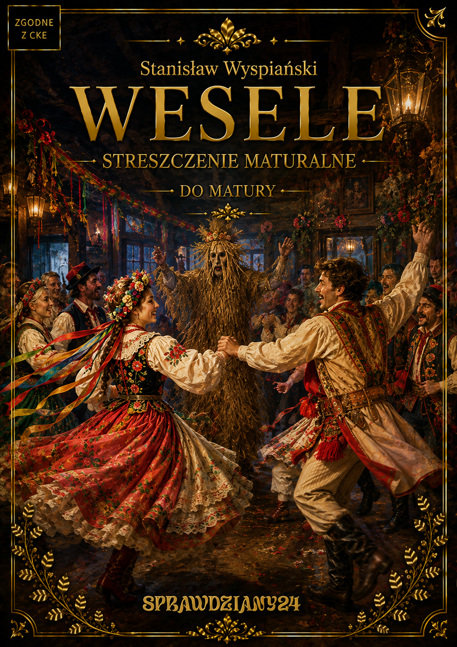WESELE – OPRACOWANIE MATURALNE DO MATURY Z JĘZYKA POLSKIEGO 2027 EBOOK