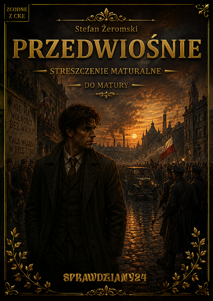 PRZEDWIOŚNIE – OPRACOWANIE MATURALNE DO MATURY Z JĘZYKA POLSKIEGO 2027 EBOOK