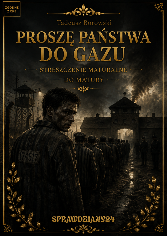 PROSZĘ PAŃSTWA DO GAZU – OPRACOWANIE MATURALNE DO MATURY Z JĘZYKA POLSKIEGO 2027 EBOOK