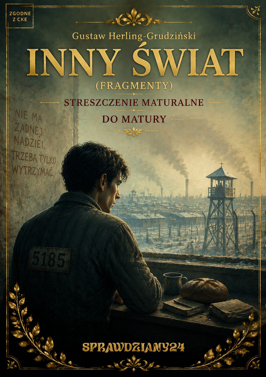 INNY ŚWIAT – OPRACOWANIE MATURALNE DO MATURY Z JĘZYKA POLSKIEGO 2027 EBOOK