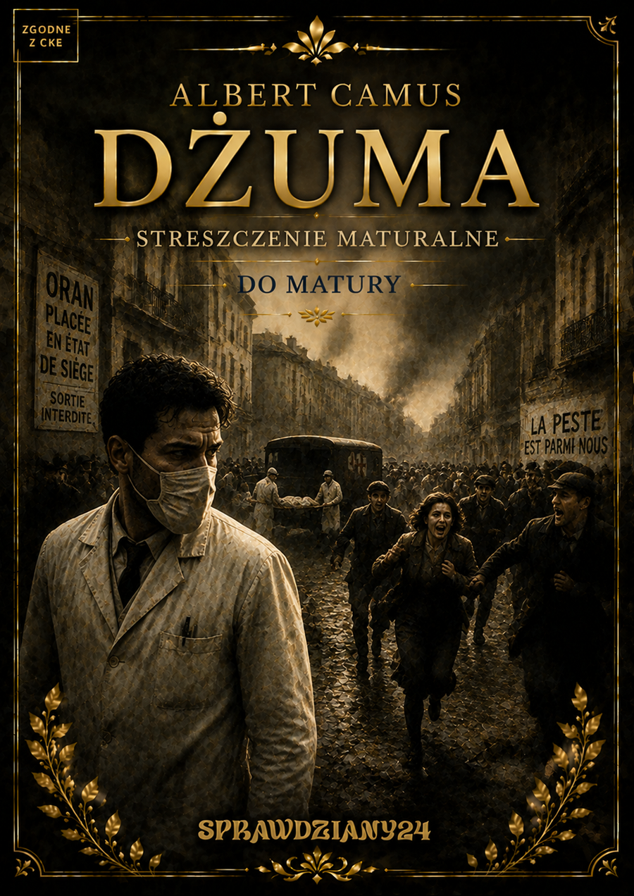 DŻUMA – OPRACOWANIE MATURALNE DO MATURY Z JĘZYKA POLSKIEGO 2027 EBOOK