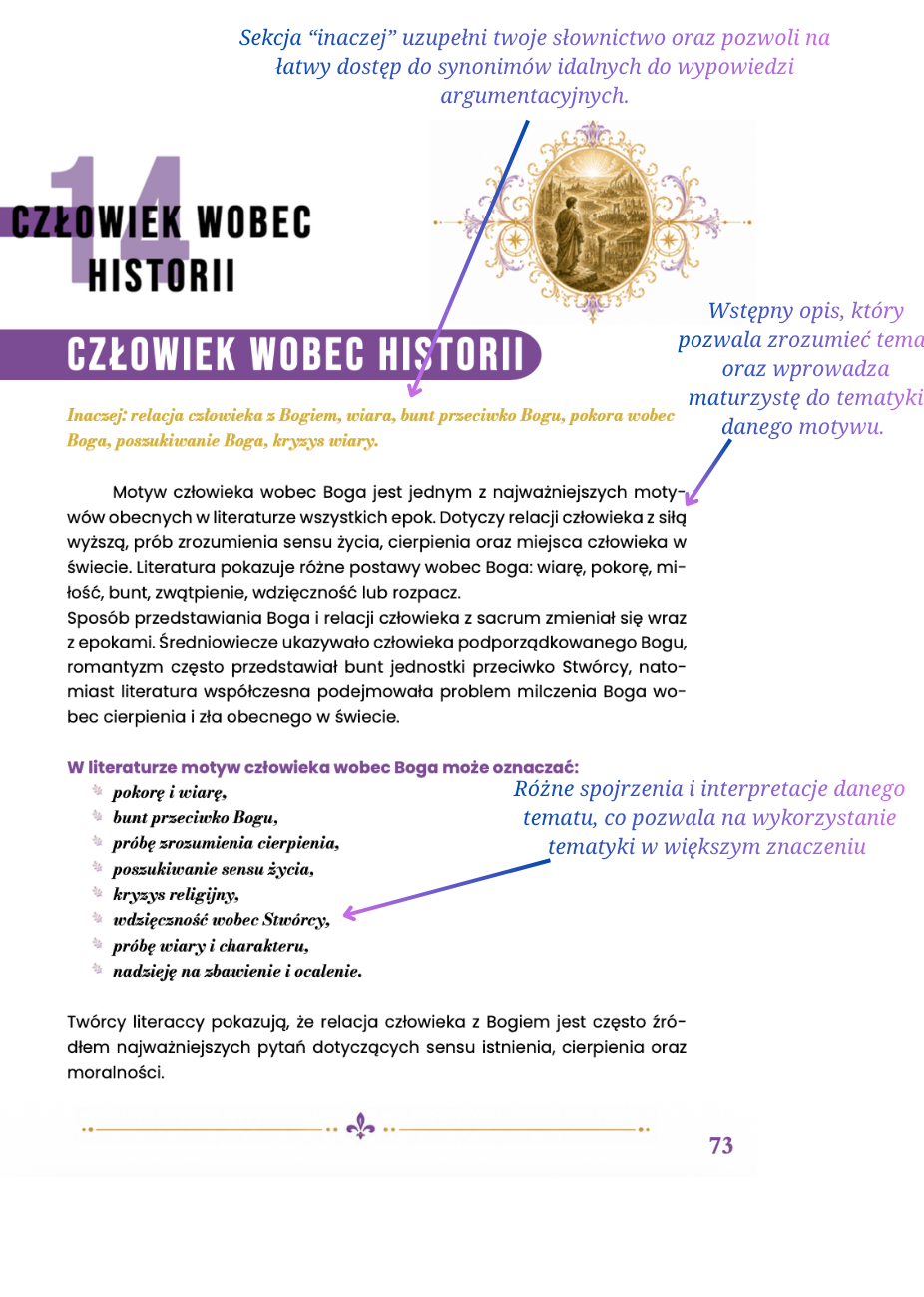 Motywy literackie do matury 2027 z języka polskiego