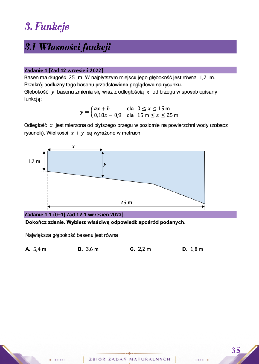 Zbiór zadań maturalnych z matematyki 2010–2026 – poziom podstawowy | PONAD 1800 ZADAŃ | 2 EBOOKI