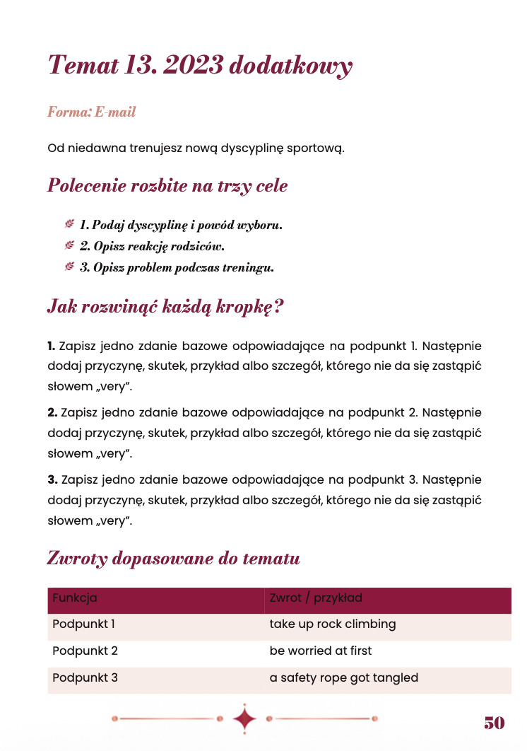 JAK NAPISAĆ EMAIL NA 100% – JĘZYK ANGIELSKI EGZAMIN ÓSMOKLASISTY 2027 EBOOK