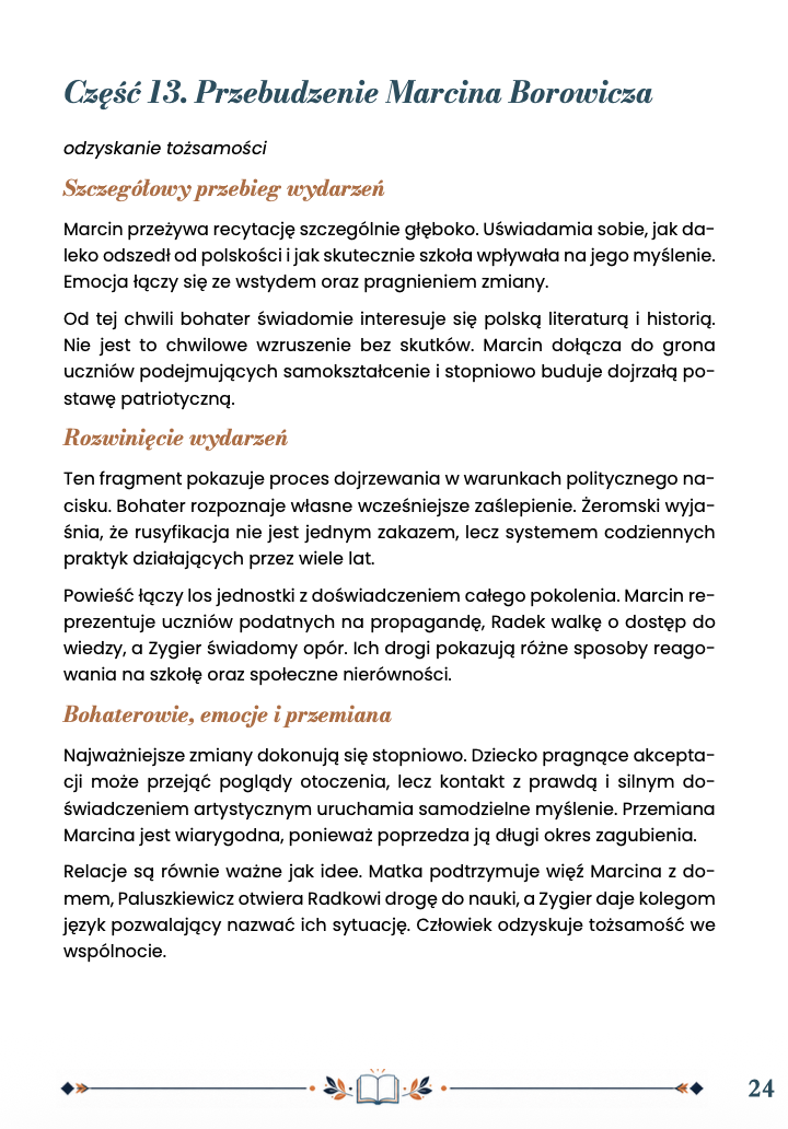 SYZYFOWE PRACE – STRESZCZENIE SZCZEGÓŁOWE DO EGZAMINU ÓSMOKLASISTY 2027 EBOOK