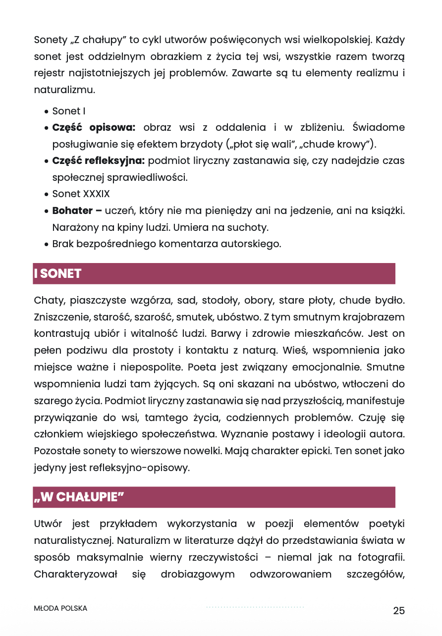 MŁODA POLSKA – OPRACOWANIE MATURALNE DO MATURY Z JĘZYKA POLSKIEGO 2027 EBOOK