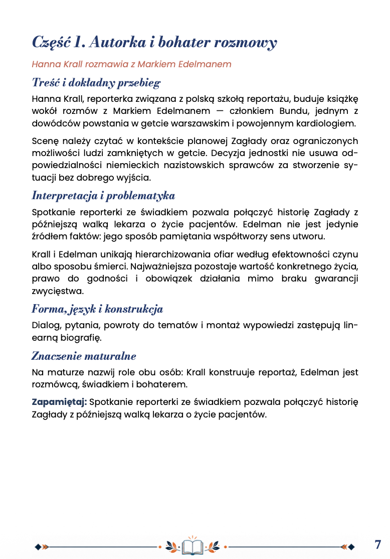 ZDĄŻYĆ PRZED PANEM BOGIEM – OPRACOWANIE MATURALNE DO MATURY Z JĘZYKA POLSKIEGO 2027 EBOOK