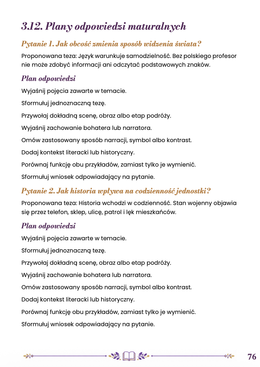 LEKTURY WSPÓŁCZESNOŚĆ – „GÓRĄ «EDEK»” • „MIEJSCE” • „PROFESOR ANDREWS W WARSZAWIE” • „PODRÓŻE Z HERODOTEM” – OPRACOWANIA MATURALNE DO MATURY Z JĘZYKA POLSKIEGO 2027 EBOOK