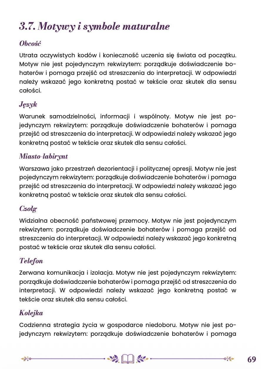 LEKTURY WSPÓŁCZESNOŚĆ – „GÓRĄ «EDEK»” • „MIEJSCE” • „PROFESOR ANDREWS W WARSZAWIE” • „PODRÓŻE Z HERODOTEM” – OPRACOWANIA MATURALNE DO MATURY Z JĘZYKA POLSKIEGO 2027 EBOOK
