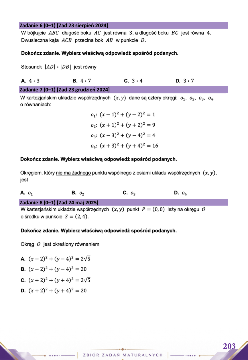 ZBIÓR ZADAŃ MATURALNYCH Z MATEMATYKI 2022–2026 – OFICJALNE ZADANIA MATURALNE CKE | MATURA 2027 | EBOOK