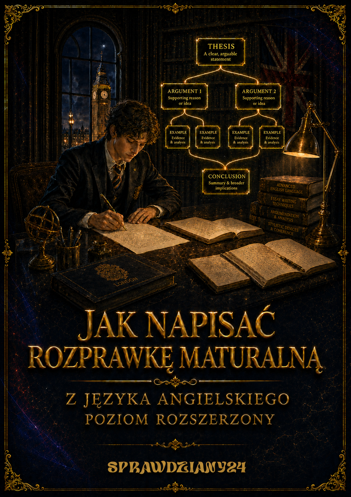 JAK NAPISAĆ ROZPRAWKĘ MATURALNĄ Z JĘZYKA ANGIELSKIEGO – POZIOM ROZSZERZONY 2027 EBOOK