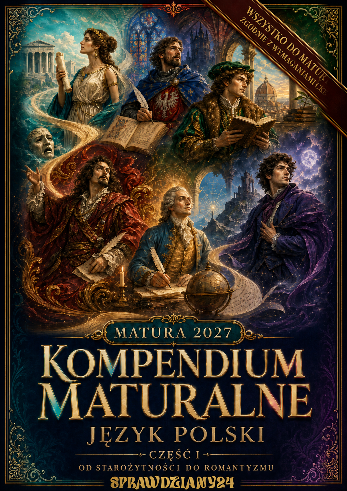 KOMPENDIUM MATURALNE – JĘZYK POLSKI 2027 2 TOMY OD ANTYKU DO WSPÓŁCZESNOŚCI EBOOK