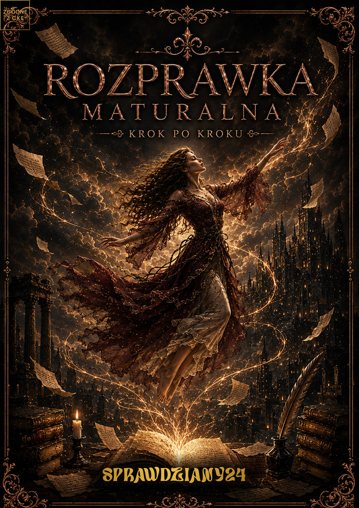 Rozprawka maturalna 2027 - Jak ją napisać krok po kroku EBOOK MATURA 2027