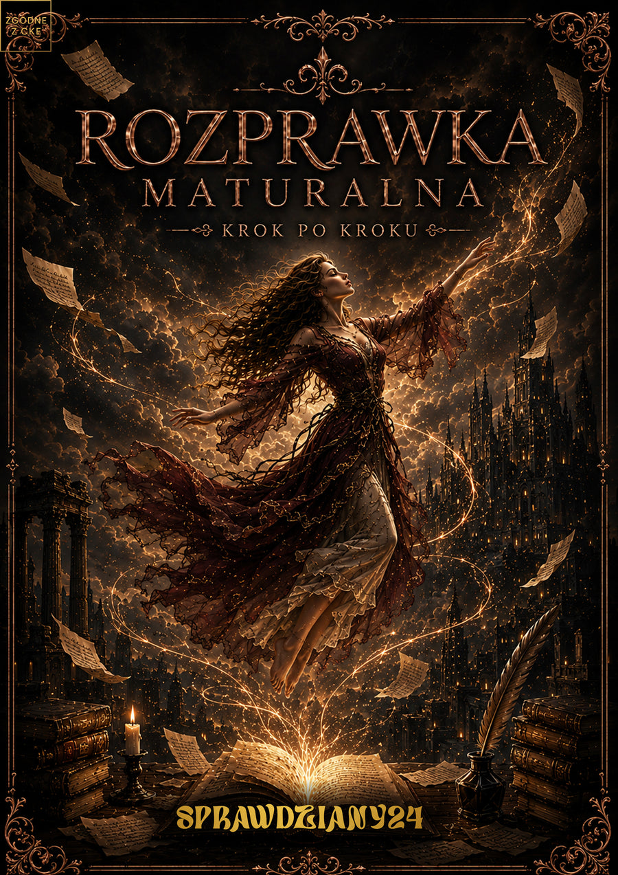 Rozprawka maturalna 2027 - Jak ją napisać krok po kroku EBOOK MATURA 2027