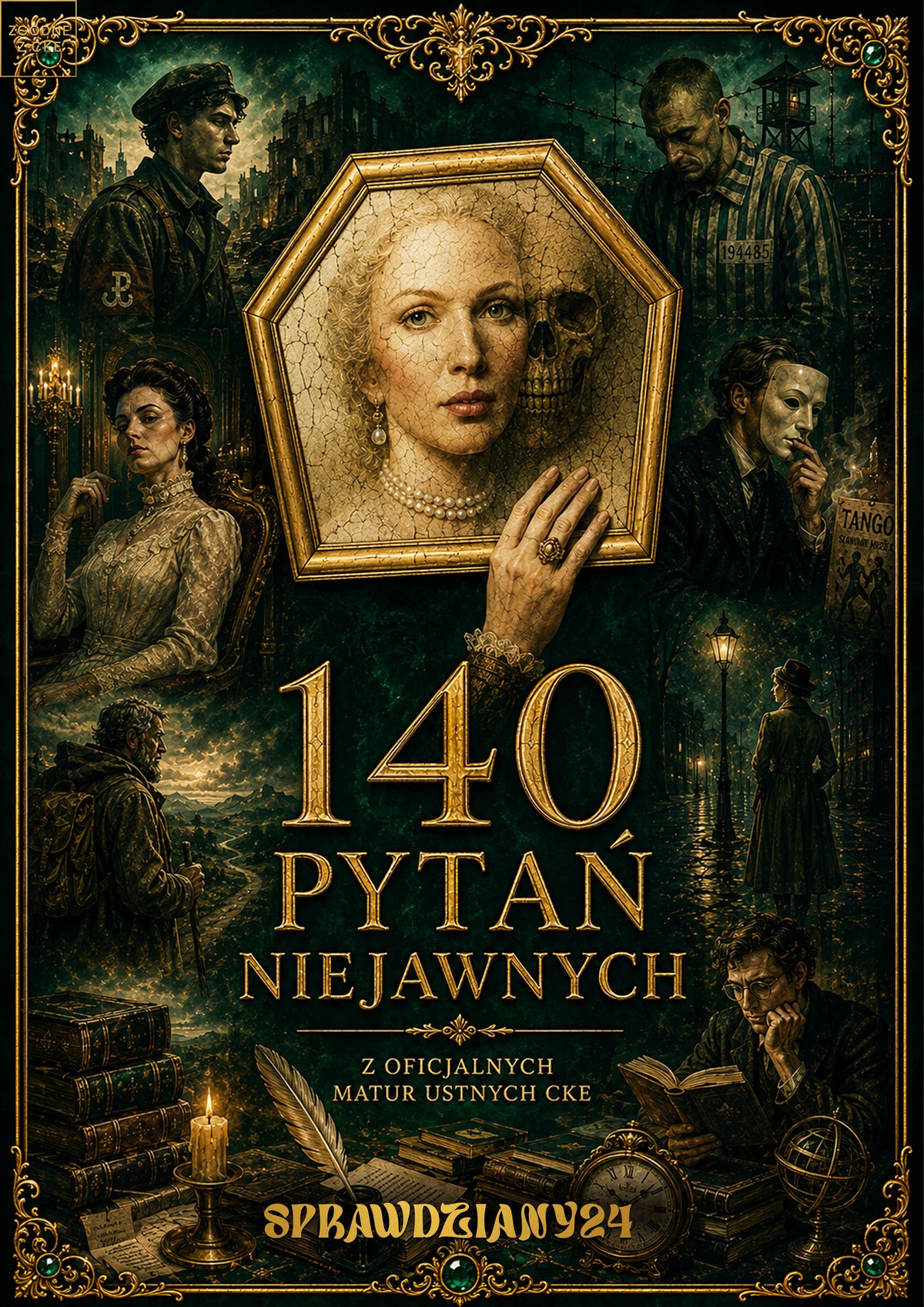 140 PYTAŃ NIEJAWNYCH DO MATURY USTNEJ Z JĘZYKA POLSKIEGO 2027 EBOOK