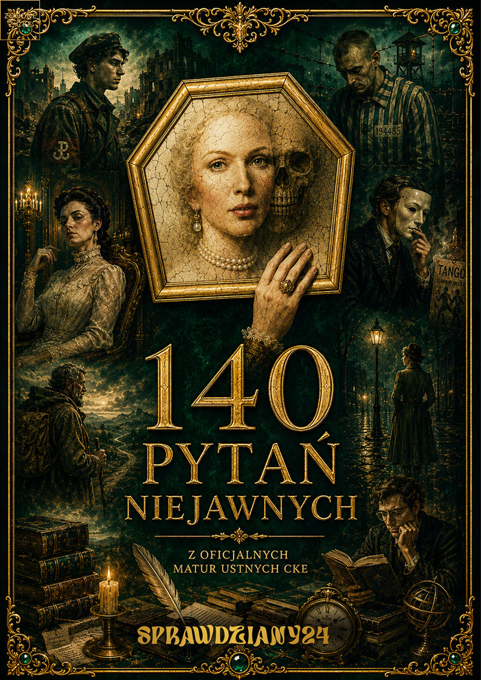 140 PYTAŃ NIEJAWNYCH DO MATURY USTNEJ Z JĘZYKA POLSKIEGO 2027 EBOOK